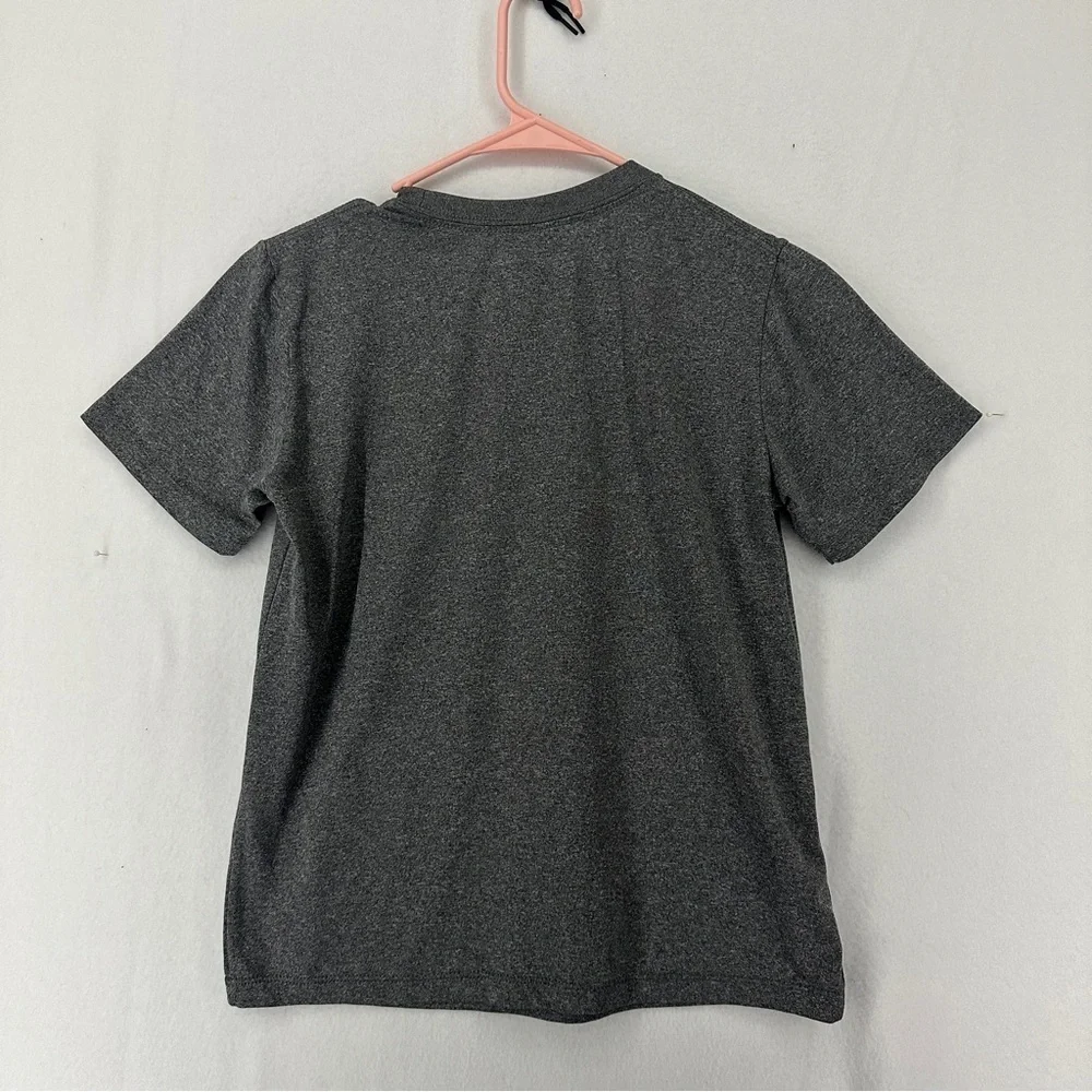 Tek Gear Baseball Graphic T Shirt Youth Boys Size M Gray‎